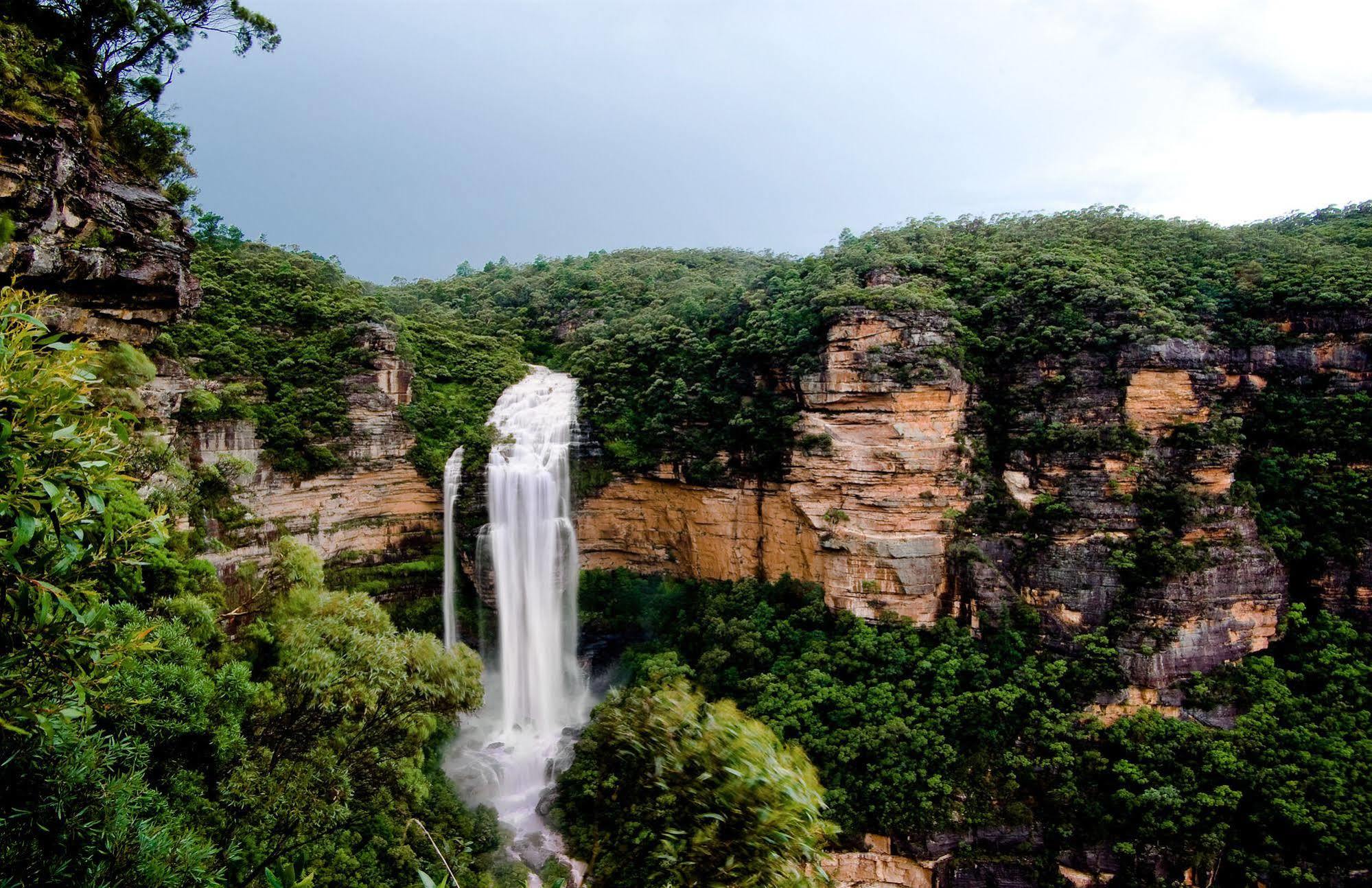 Falls Mountain Retreat Blue Mountains Wentworth Falls Eksteriør billede